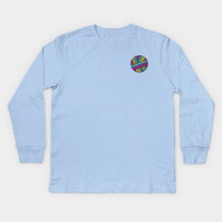 Rainbow Yarn Kids Long Sleeve T-Shirt